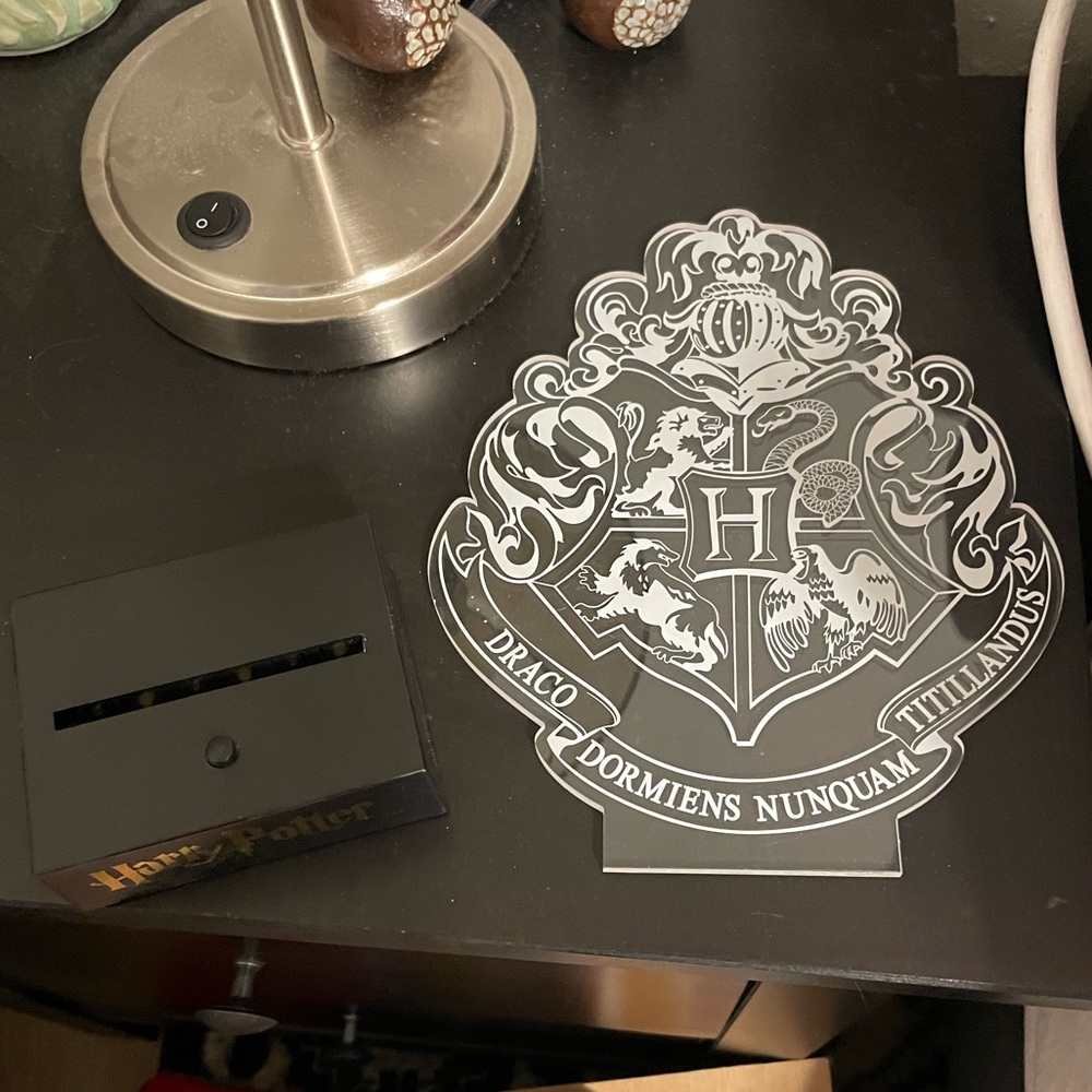 Harry Potter Illuminated Crest Decor